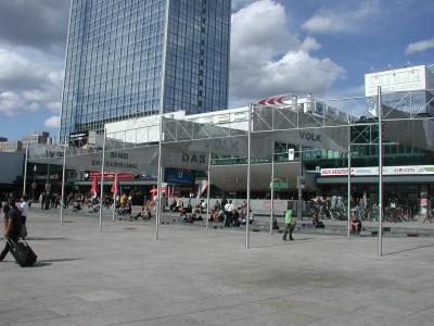 Ausstellung zum Grundgesetzjubiläum 2009 auf dem Alexanderplatz